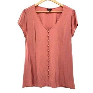 Torrid Stretch Challis Lace-Up Corset Back Top